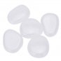100pcs/bag Luminous Pebbles Stones Glow In The Dark Garden Ornaments (White)