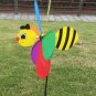 Cute 3D Large Animal Bee Windmill Wind Spinner Whirligig Yard Garden Decor Foldable
