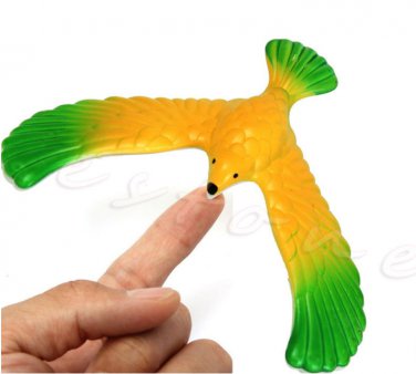Miracle Style Novelty Amaze Eagle Magic Box Balance Bird Desk Display Doll Fun Learn Toy