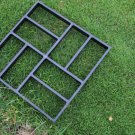 Plastic path maker mold 43.5*43.5cm manually paving cement brick stone road concrete molds (B)