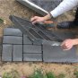 Plastic path maker mold 43.5*43.5cm manually paving cement brick stone road concrete molds (B)