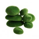 8pcs Green Artificial Moss Stones Grass Plant Poted Home Garden Decor Landscape