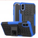 Cover For Apple iPhone 8 Case 5.8'' for iPhone8 Cover Rugged Armor Mobile Phone Cases (Blue)