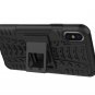 Cover For Apple iPhone 8 Case 5.8'' for iPhone8 Cover Rugged Armor Mobile Phone Cases (Black)