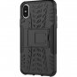 Cover For Apple iPhone 8 Case 5.8'' for iPhone8 Cover Rugged Armor Mobile Phone Cases (Black)
