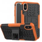 Cover For Apple iPhone 8 Case 5.8'' for iPhone8 Cover Rugged Armor Mobile Phone Cases (Orange)