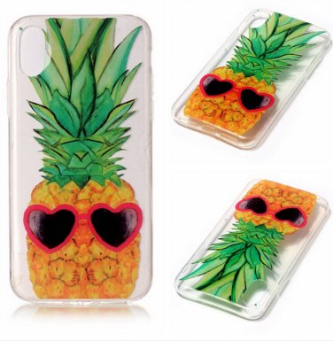 iPhone 8 Case New Arrival Hot Soft TPU Flowers Butterfly Painted Phone Skin Transparent Clear (4)