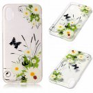 iPhone 8 Case New Arrival Hot Soft TPU Flowers Butterfly Painted Phone Skin Transparent Clear (8)