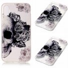 iPhone 8 Case New Arrival Hot Soft TPU Flowers Butterfly Painted Phone Skin Transparent Clear (11)