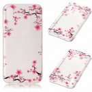 iPhone 8 Case New Arrival Hot Soft TPU Flowers Butterfly Painted Phone Skin Transparent Clear (10)
