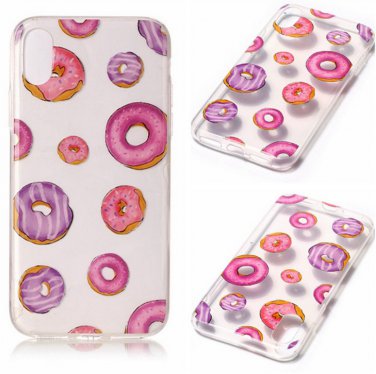 iPhone 8 Case New Arrival Hot Soft TPU Flowers Butterfly Painted Phone Skin Transparent Clear (1)