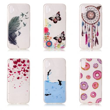 50 pcs/lot Case For iphone 8 Cover For Silicone Soft TPU Clear Phone Thin cover