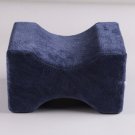 Knee Pregnance Pillow & Spine Foam Wedge Leg Cushion Sciatic Body Sleeping Pillow (Blue)