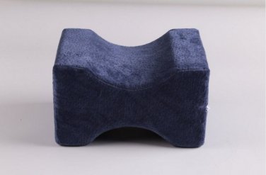 Knee Pregnance Pillow & Spine Foam Wedge Leg Cushion Sciatic Body Sleeping Pillow (Blue)
