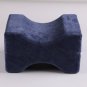 Knee Pregnance Pillow & Spine Foam Wedge Leg Cushion Sciatic Body Sleeping Pillow (Blue)