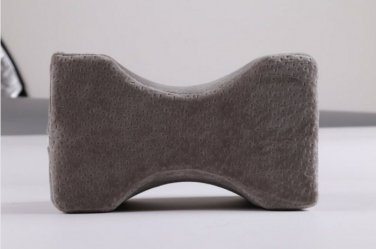Knee Pregnance Pillow & Spine Foam Wedge Leg Cushion Sciatic Body Sleeping Pillow (Light Gray)