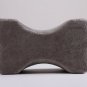 Knee Pregnance Pillow & Spine Foam Wedge Leg Cushion Sciatic Body Sleeping Pillow (Light Gray)