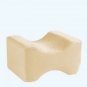 Knee Pregnance Pillow & Spine Foam Wedge Leg Cushion Sciatic Body Sleeping Pillow (Yellow)
