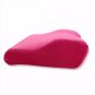 Bedding Outlet Butterfly Memory Foam Pillow Travel Neck Pillow Nice (Red)