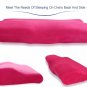Bedding Outlet Butterfly Memory Foam Pillow Travel Neck Pillow Nice (Red)
