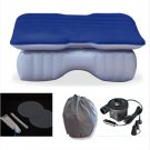 Car Travel Inflatable Mattress Car Inflatable Bed Air Bed Cushion Thickening sex sleep (Dark blue)