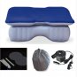 Car Travel Inflatable Mattress Car Inflatable Bed Air Bed Cushion Thickening sex sleep (Dark blue)
