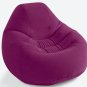 Sex Furniture Soft Flocking Single Backrest Inflatable Sofa for sex relax