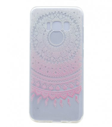 3D Relief Printing Clear Soft TPU Case For Samsung Galaxy S8 Phone Back Cover Ultra-thin (7)