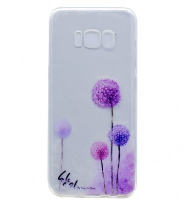 3D Relief Printing Clear Soft TPU Case For Samsung Galaxy S8 Phone Back Cover Ultra-thin (4)
