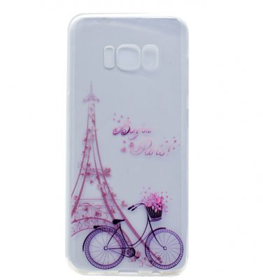 3D Relief Printing Clear Soft TPU Case For Samsung Galaxy S8 Plus Phone Back Cover Ultra-thin (2)