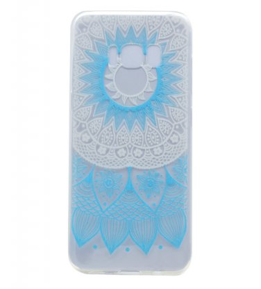 3D Relief Printing Clear Soft TPU Case For Samsung Galaxy S8 Plus Phone Back Cover Ultra-thin (8)