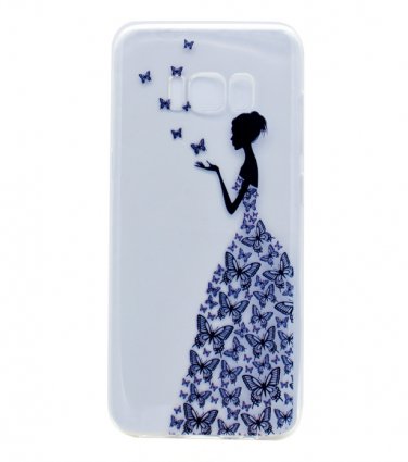 3D Relief Printing Clear Soft TPU Case For Samsung Galaxy S8 Plus Phone Back Cover Ultra-thin (10)