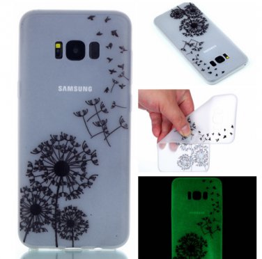 Samsung S8 Plus Case Cute Cartoon Soft Silicone TPU Back Luxury Luminous Phone Cover (3)