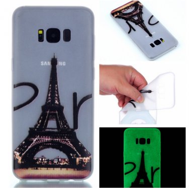 Samsung S8 Plus Case Cute Cartoon Soft Silicone TPU Back Luxury Luminous Phone Cover (2)