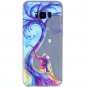 Samsung S8 Plus Case Cute Cartoon Soft Silicone TPU Back Luxury Luminous Phone Cover (4)