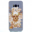 Samsung S8 Case Cute Cartoon Soft Silicone TPU Back Luxury Luminous Phone Cover (5)