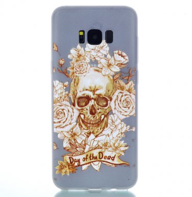 Samsung S8 Case Cute Cartoon Soft Silicone TPU Back Luxury Luminous Phone Cover (5)