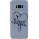 Samsung S8 Case Cute Cartoon Soft Silicone TPU Back Luxury Luminous Phone Cover (10)