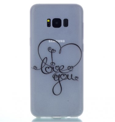 Samsung S8 Case Cute Cartoon Soft Silicone TPU Back Luxury Luminous Phone Cover (10)