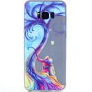 Samsung S8 Case Cute Cartoon Soft Silicone TPU Back Luxury Luminous Phone Cover (4)