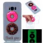 Samsung S8 Case Cute Cartoon Soft Silicone TPU Back Luxury Luminous Phone Cover (9)
