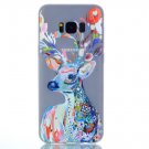 Samsung S8 Case Cute Cartoon Soft Silicone TPU Back Luxury Luminous Phone Cover (8)