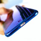 FLOVEME For iPhone 7 7Plus 6 6S Plus Gradient Blue-Ray Light Case Clear Accessories Cover Capa (B)