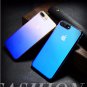 FLOVEME For iPhone 7 7Plus 6 6S Plus Gradient Blue-Ray Light Case Clear Accessories Cover Capa (B)