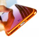 FLOVEME For iPhone 7 7Plus 6 6S Plus Gradient Blue-Ray Light Case Clear Accessories Cover Capa (G)