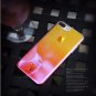 FLOVEME For iPhone 7 7Plus 6 6S Plus Gradient Blue-Ray Light Case Clear Accessories Cover Capa (G)