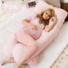 Maternity U Shaped Body Pillows Body Pregnancy Pillow For Side Sleeper Removable Cover 130*70