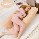 Maternity U Shaped Body Pillows Body Pregnancy Pillow For Side Sleeper Removable Cover 130*70