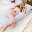 Maternity U Shaped Body Pillows Body Pregnancy Pillow For Side Sleeper Removable Cover 130*70