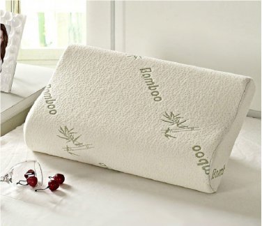 Original Bamboo Fiber Pillow Slow Rebound Health Care Memory Foam Pillow Memory Foam Pillow